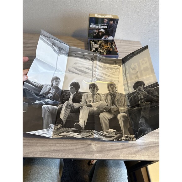 The Rolling Stones Singles 1965-1967 Box Set 11 CDs + Poster Extras Rare Mint - Picture 4 of 6